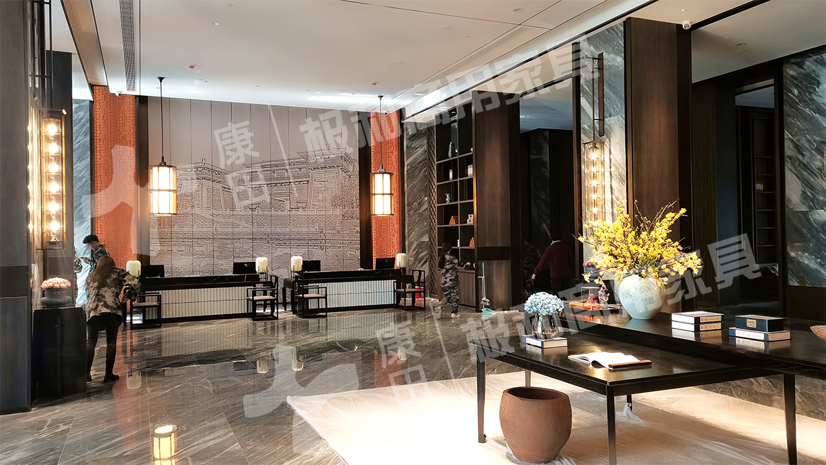 杏耀登陆酒店家具产品展示。